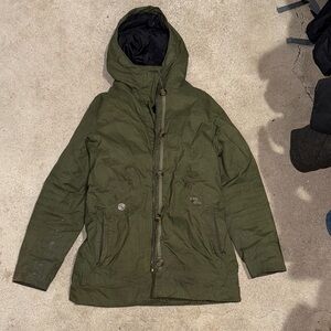The North Face Hooded Button Down Jacket